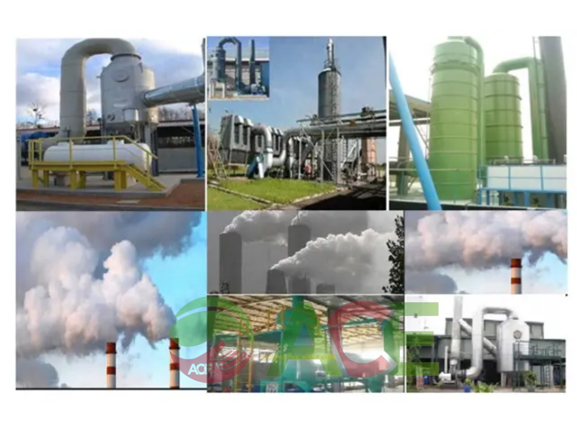 Xử lý bụi trước khi xử lý khí độc hại